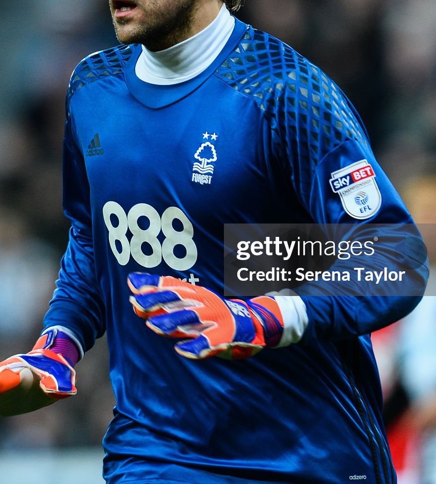 Nottingham Forest 2016-17 GK 2 Kit