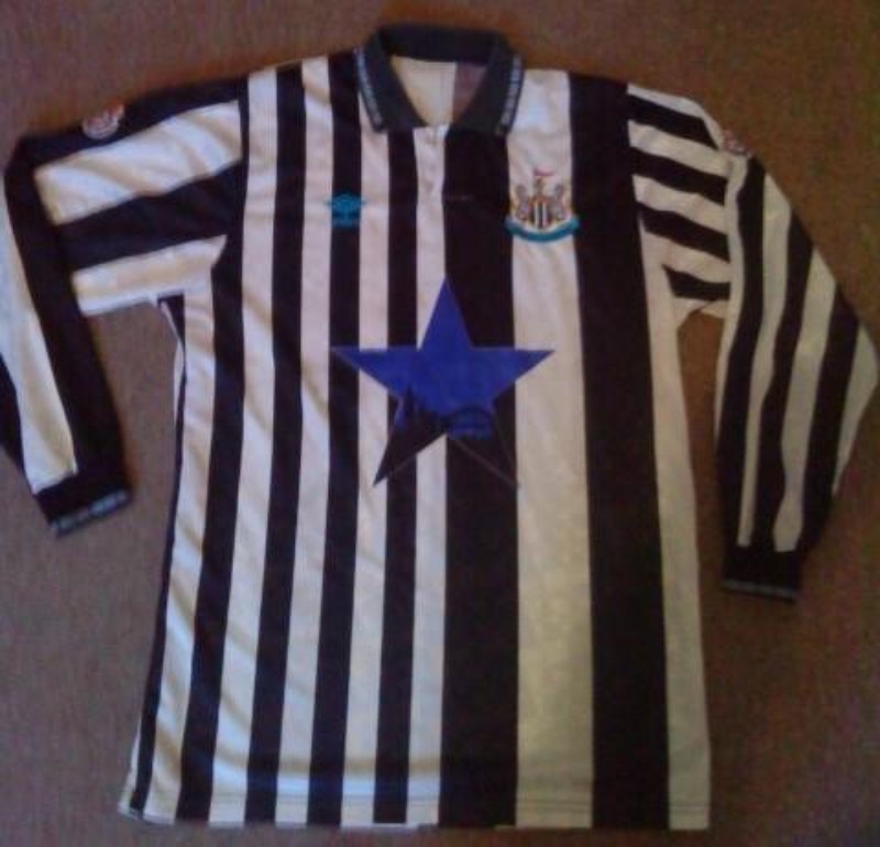 Newcastle United 1992-93 Home Kit
