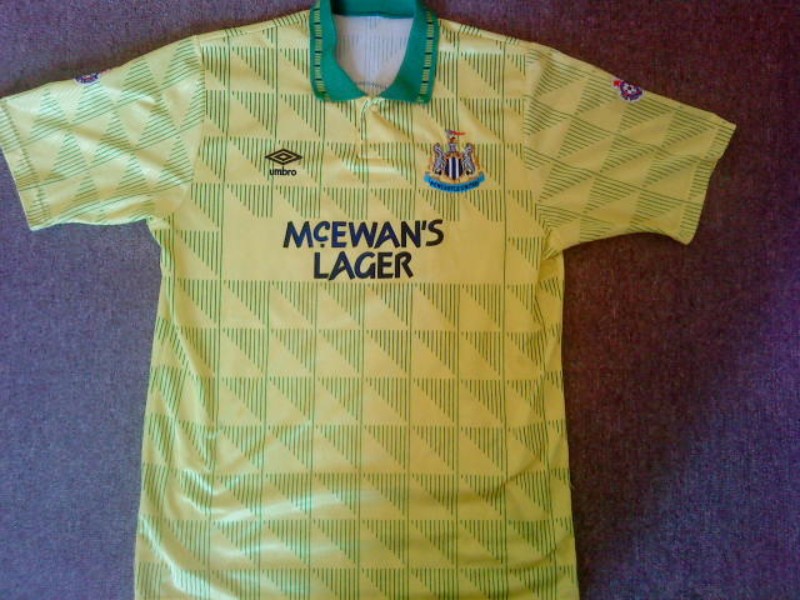 Newcastle United 1992-93 Away Kit