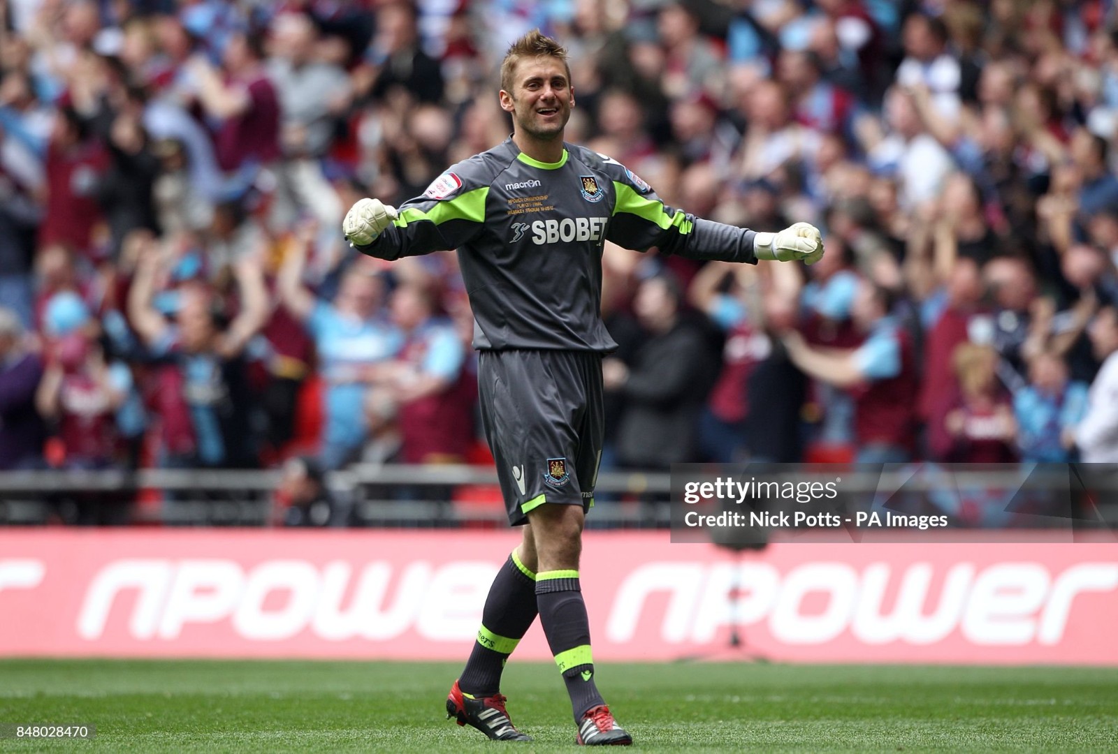 West Ham United 2011-12 EFL Championship Play-Off Final GK Kit
