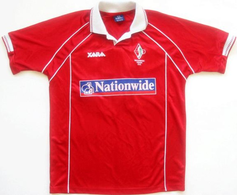 Swindon Town 2000-01 Home Kit