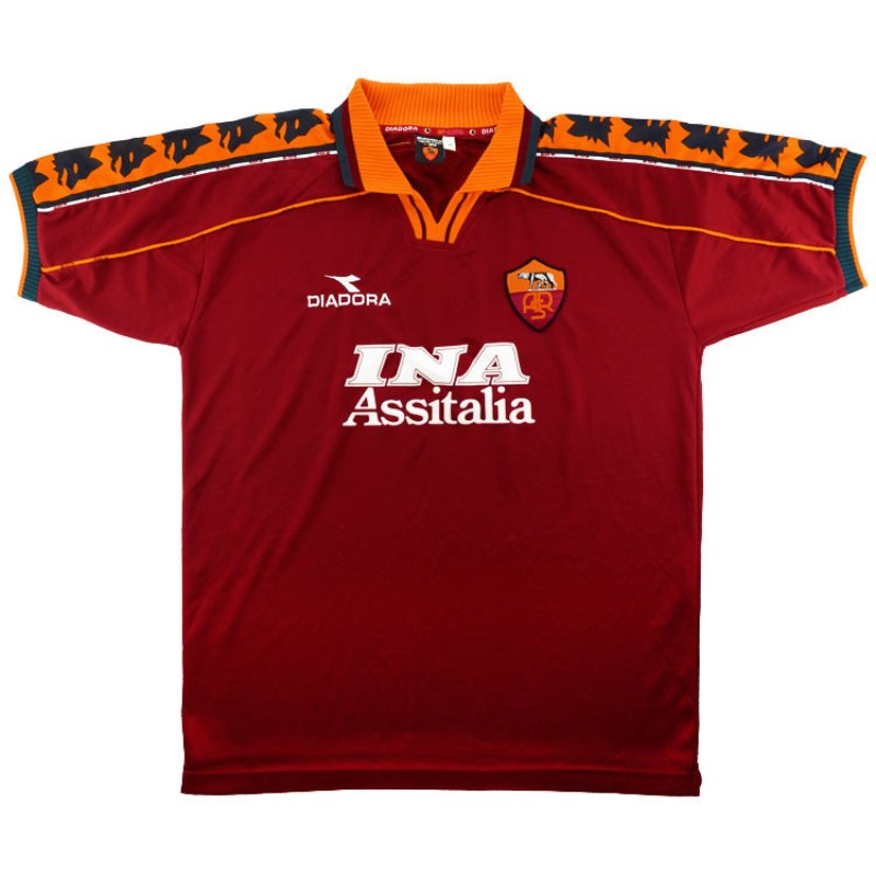 AS Roma 1998-99 Home Kit