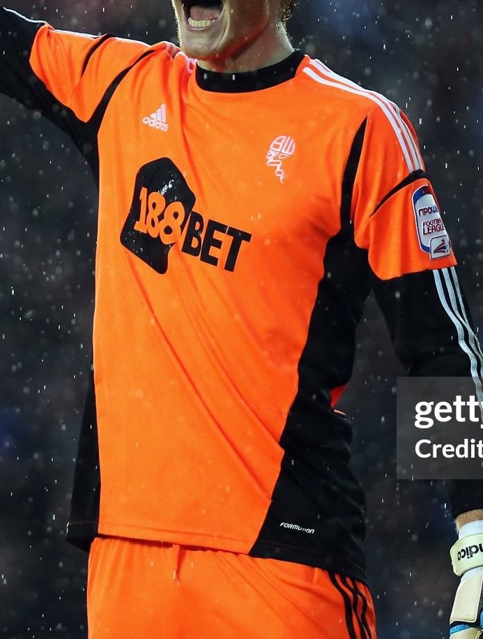 Bolton Wanderers 2012-13 GK 2 Kit