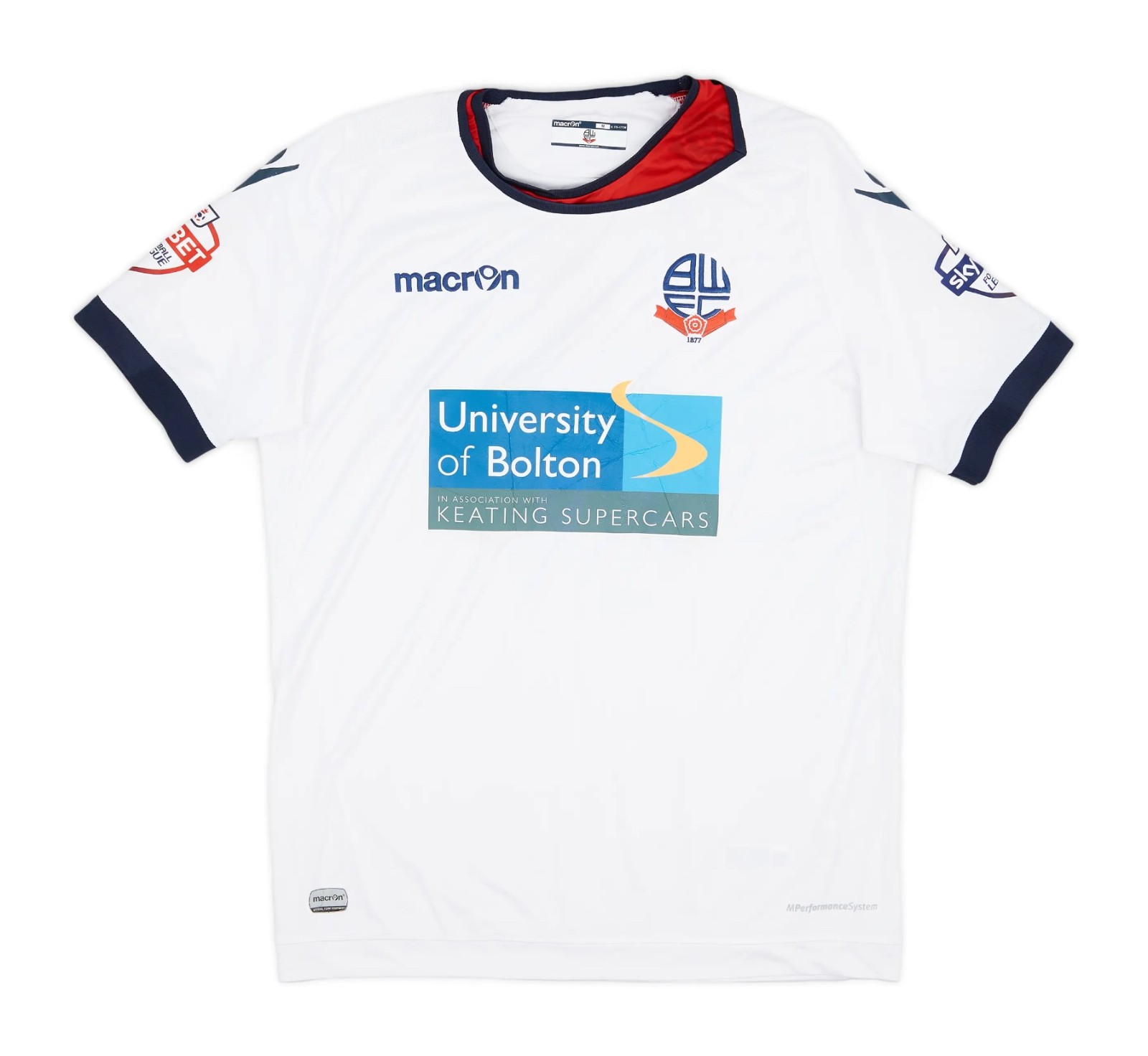 Bolton Wanderers 2015-16 Home V2 Kit