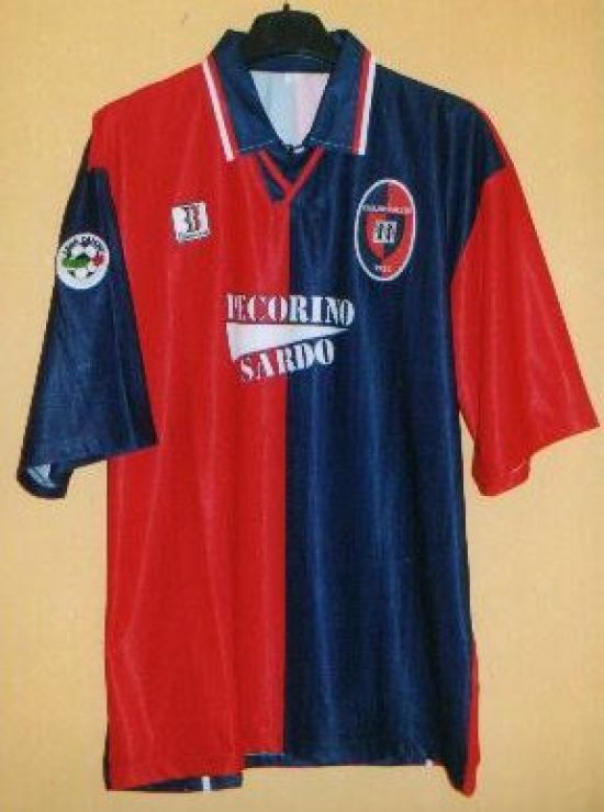 Cagliari Calcio 1998-99 Home Kit