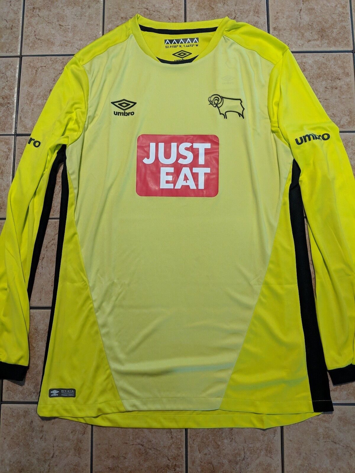 Derby County 2016-17 GK 2 Kit