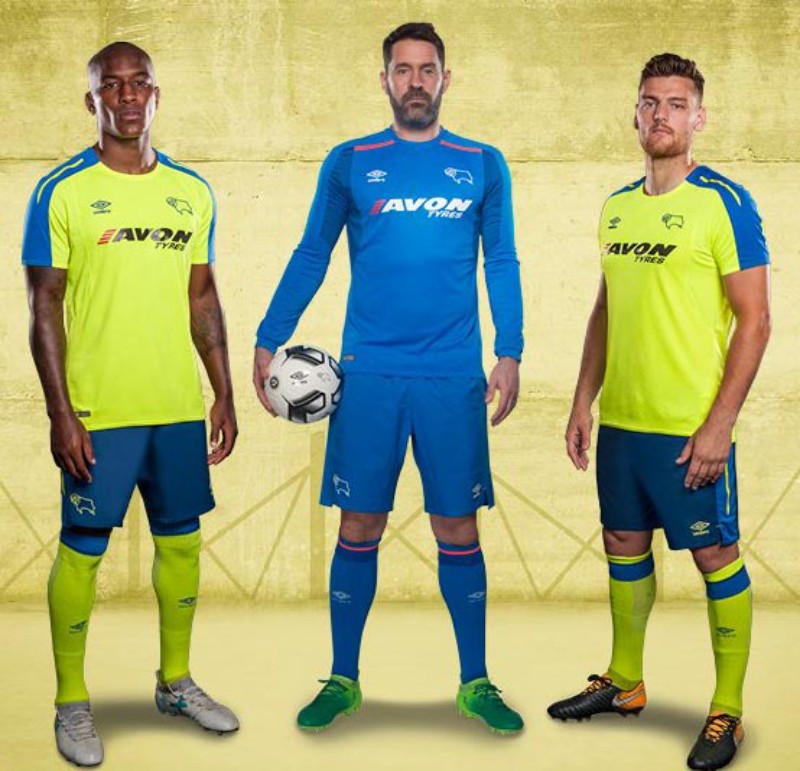 Derby County 2017-18 Away Kit