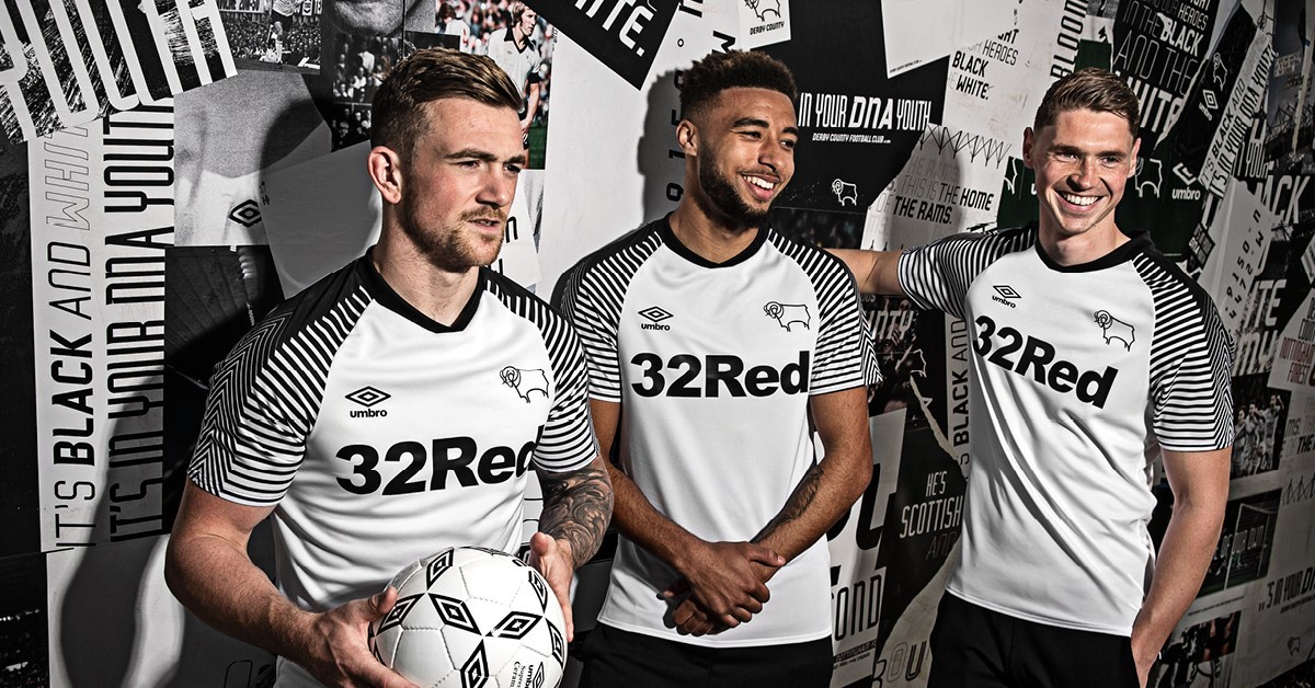 Derby County 2019-20 Home Kit
