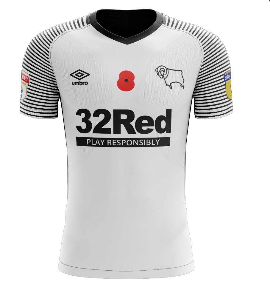 Derby County 2019-20 Home V2 Kit