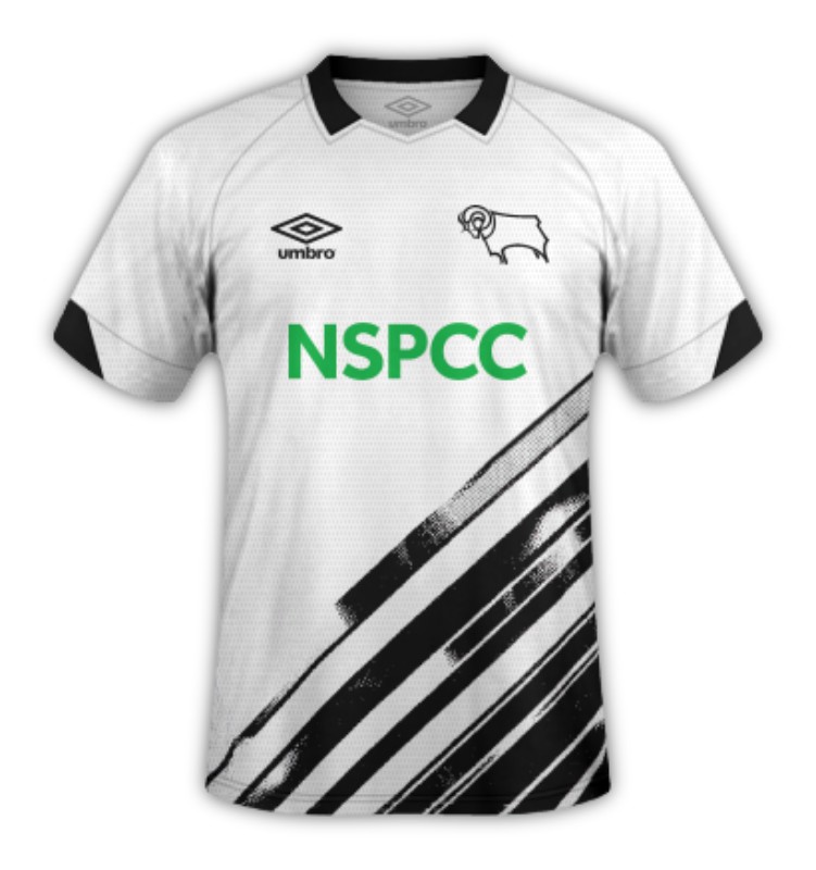 Derby County 2022-23 Home V2 Kit