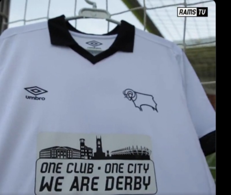 Derby County 2022-23 Pre-Season Home Kit