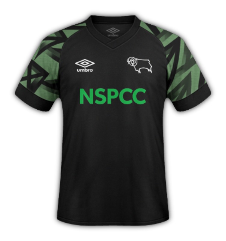 Derby County 2022-23 Away V2 Kit