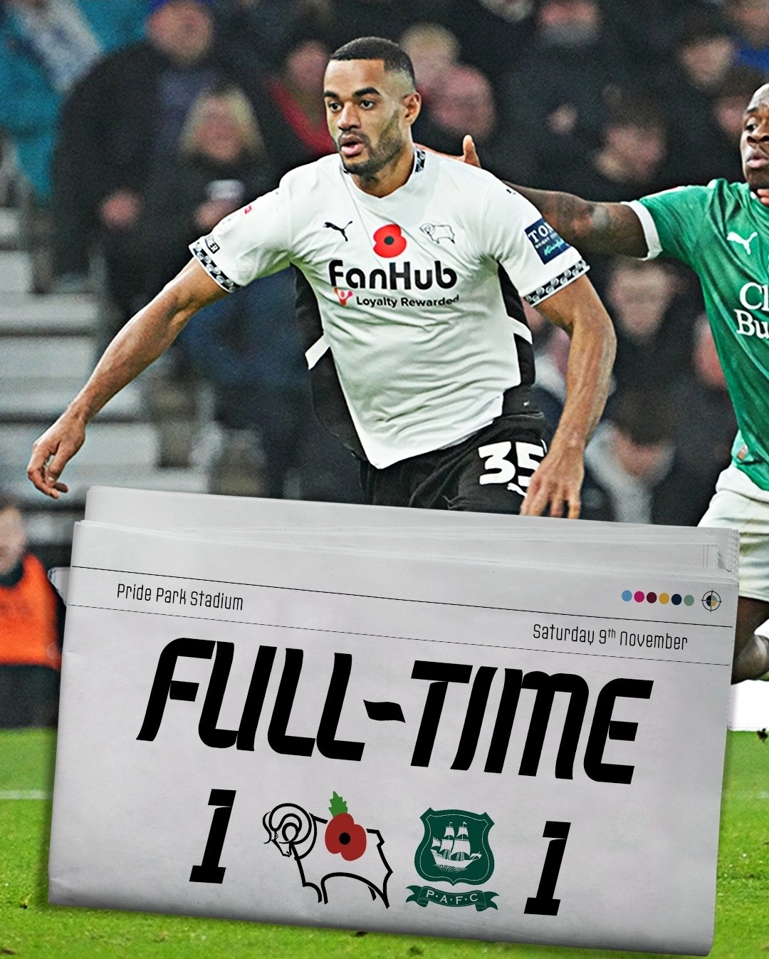 Derby County 2024-25 Home V2 Kit