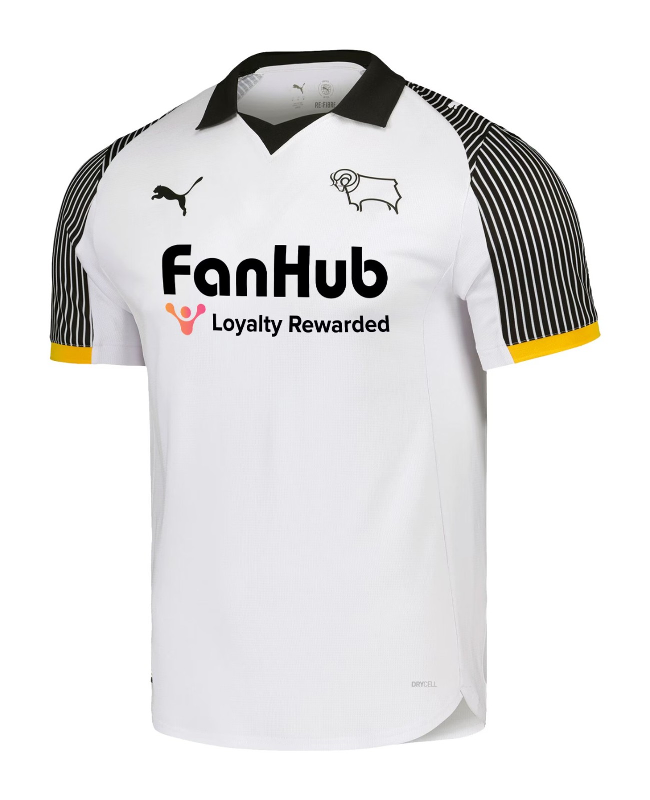 Derby County 2025-26 Home Kit