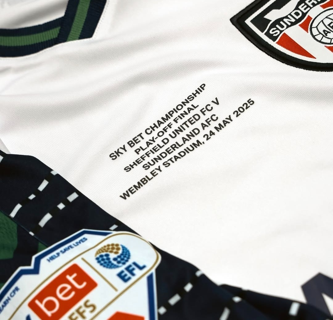Sunderland AFC 2024-25 Championship Play-Off Final Kit