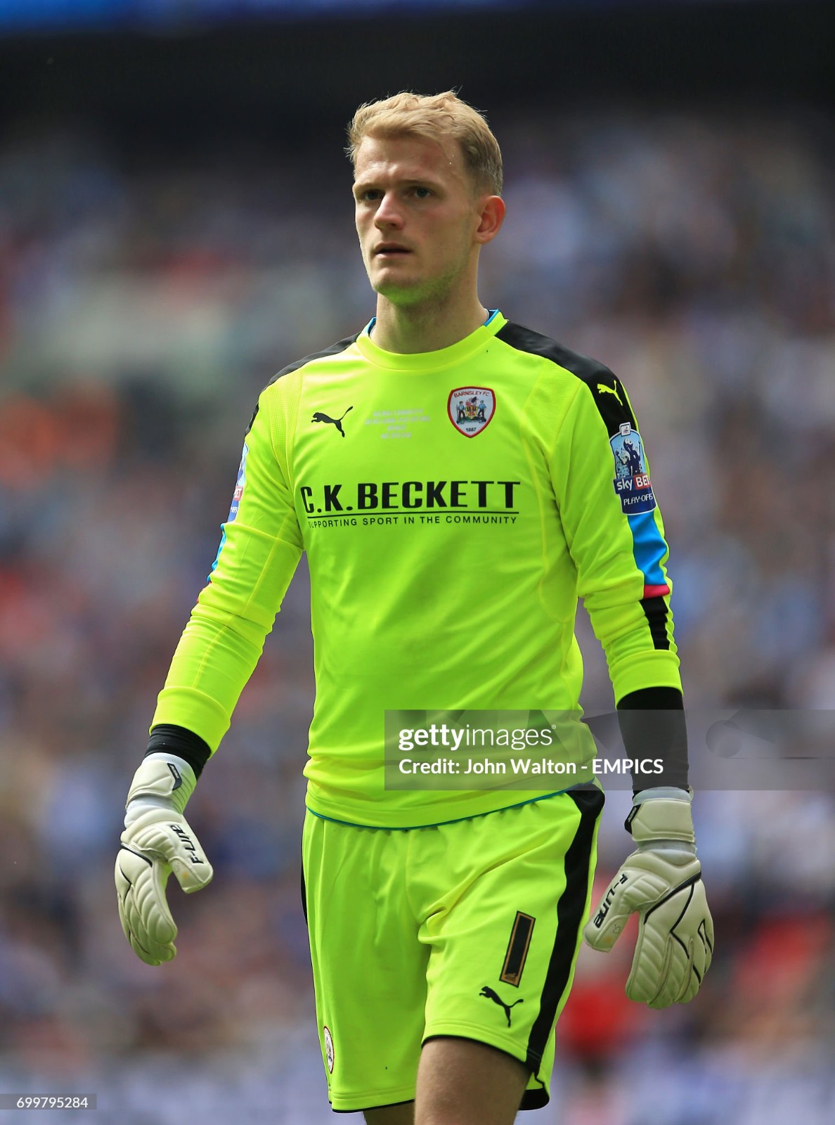 Barnsley FC 2015-16 EFL League One Play-Off Final GK Kit