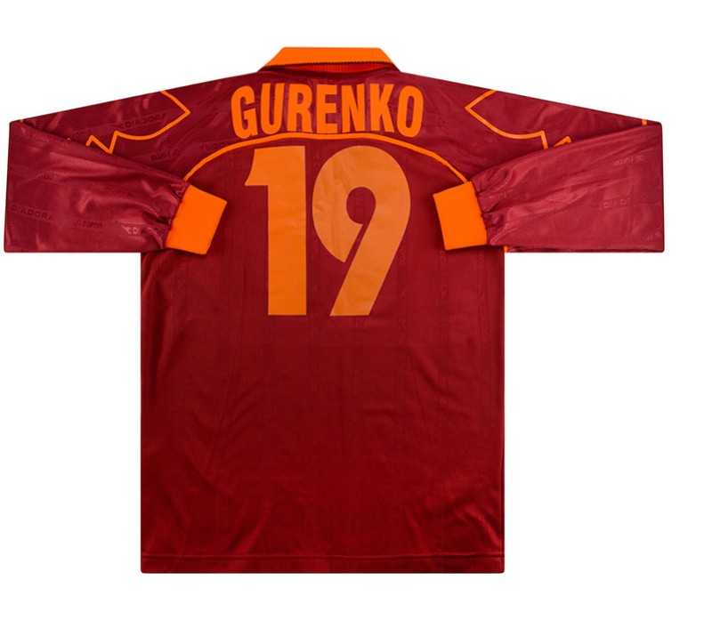 AS Roma 1999-00 Home Kit
