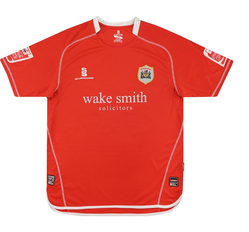 Barnsley FC 2007-08 Home Kit