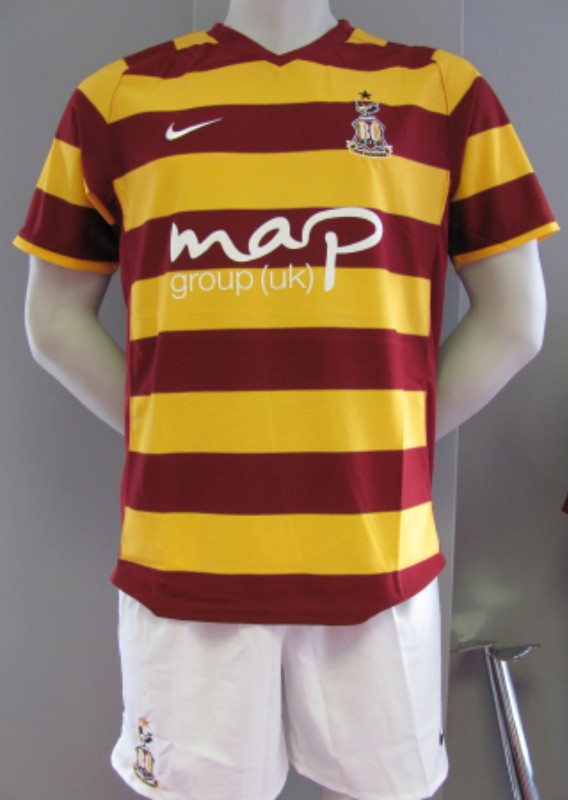 Bradford City 2012-13 Home Kit