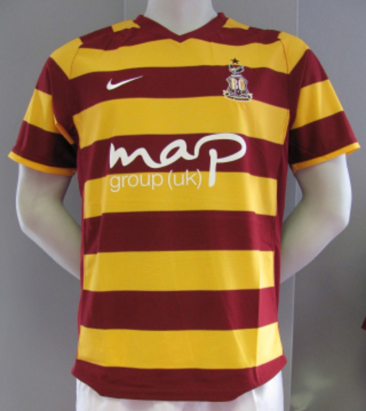Bradford City 2012-13 Home Kit