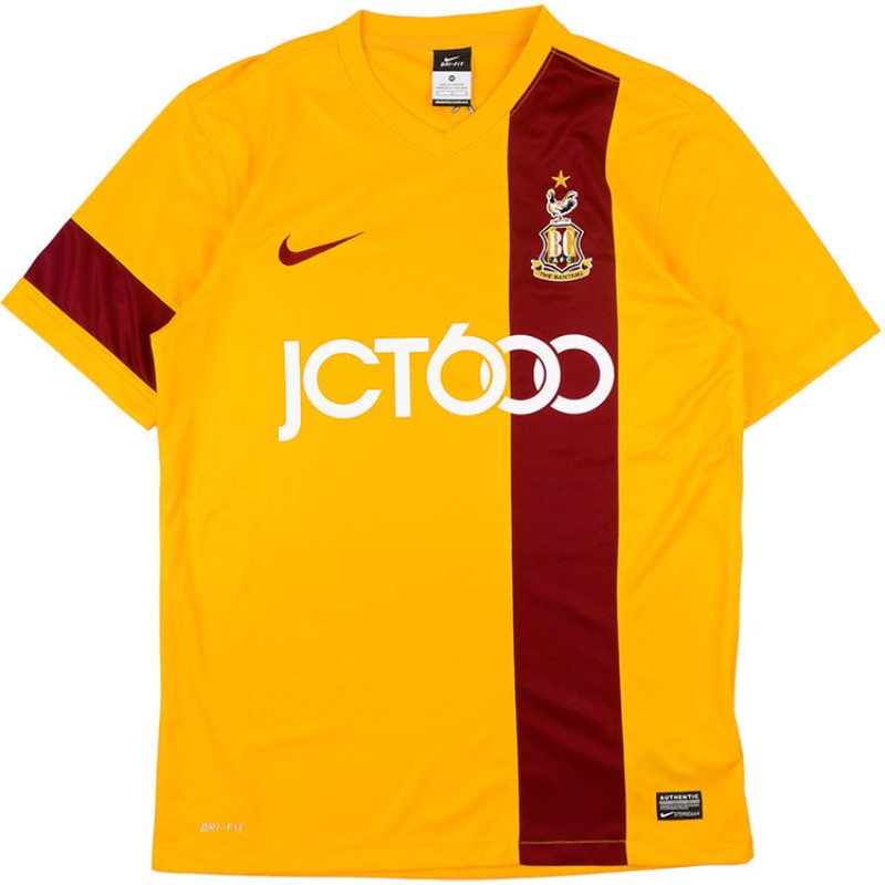 Bradford City 2013-14 Home Kit