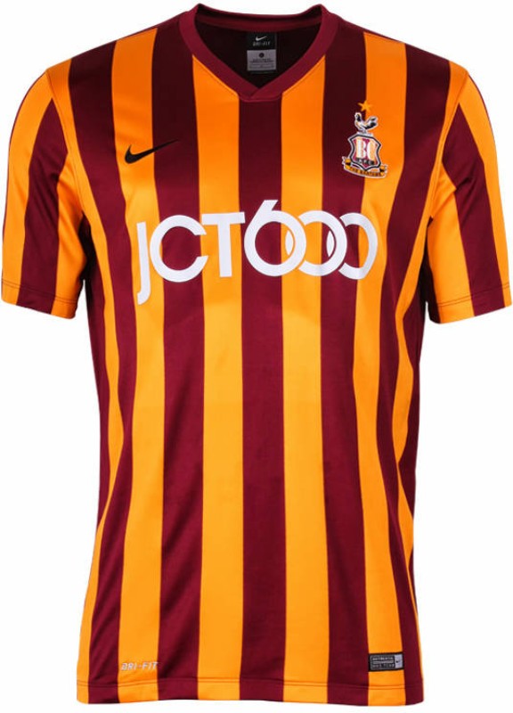 Bradford City 2014-15 Home Kit