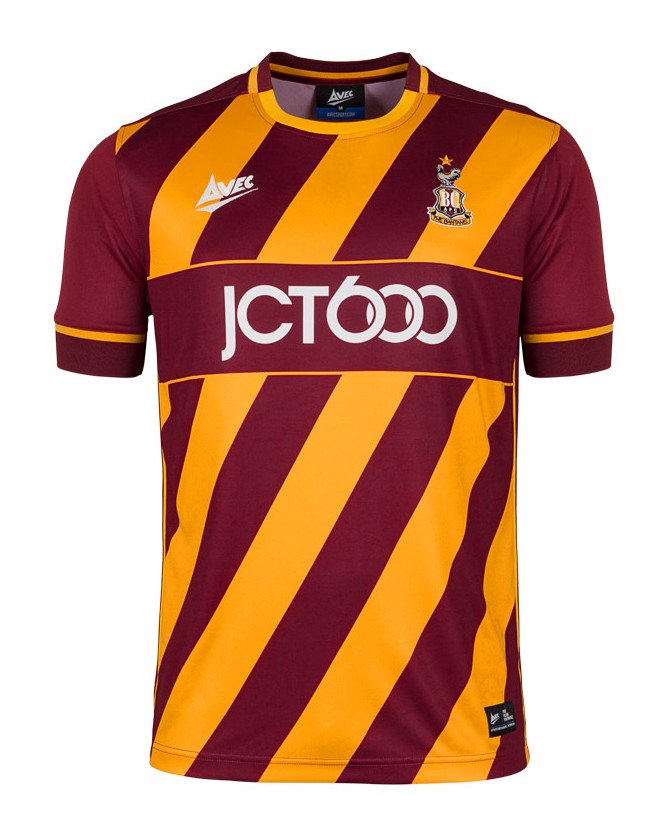 Bradford City 2016-17 Home Kit