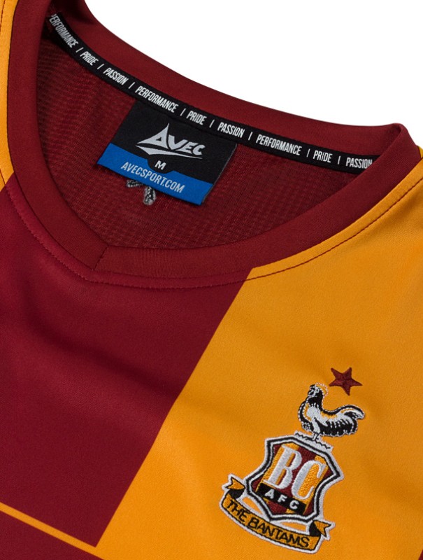 Bradford City 2017-18 Home Kit