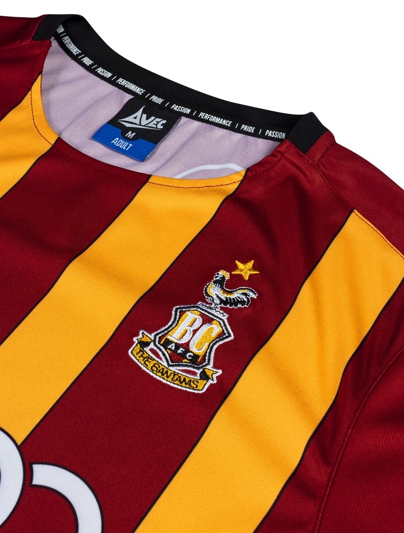 Bradford City 2019-20 Home Kit