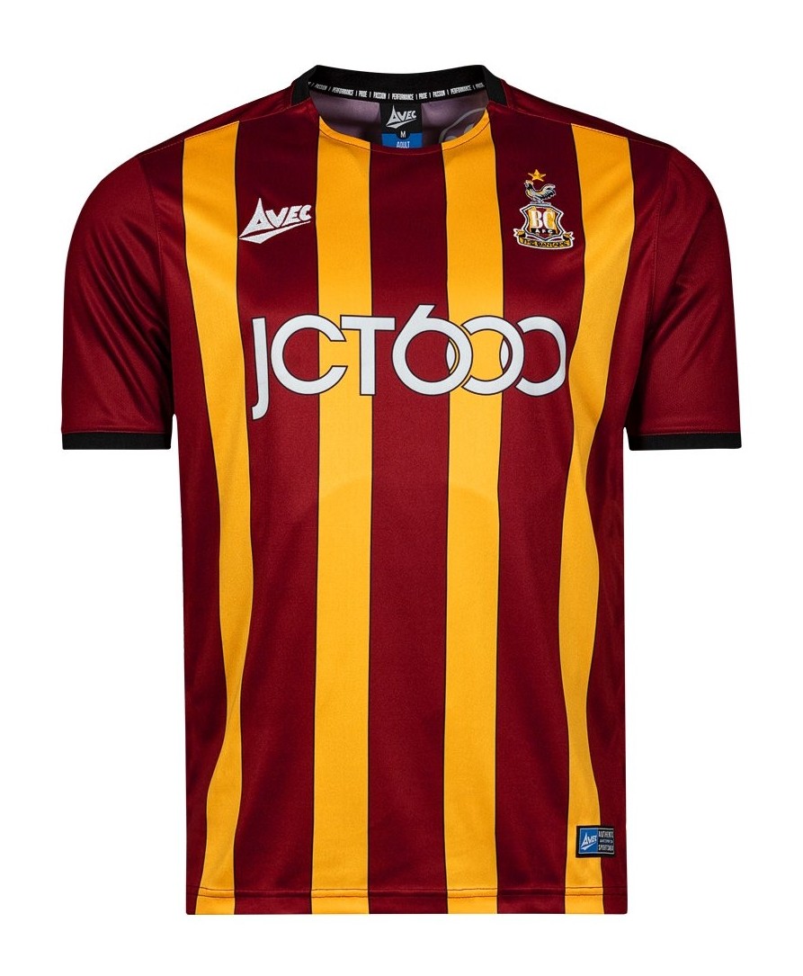 Bradford City 2019-20 Home Kit