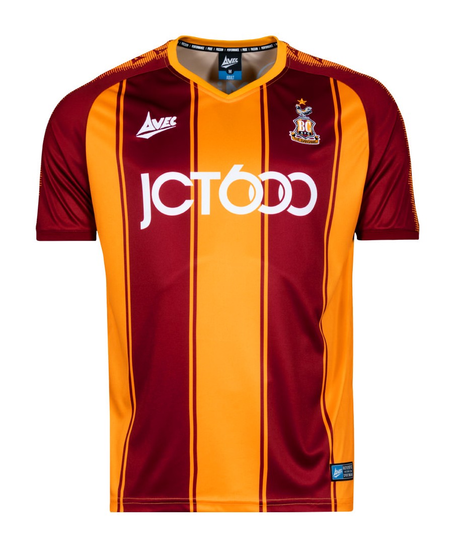Bradford City 2020-21 Home Kit