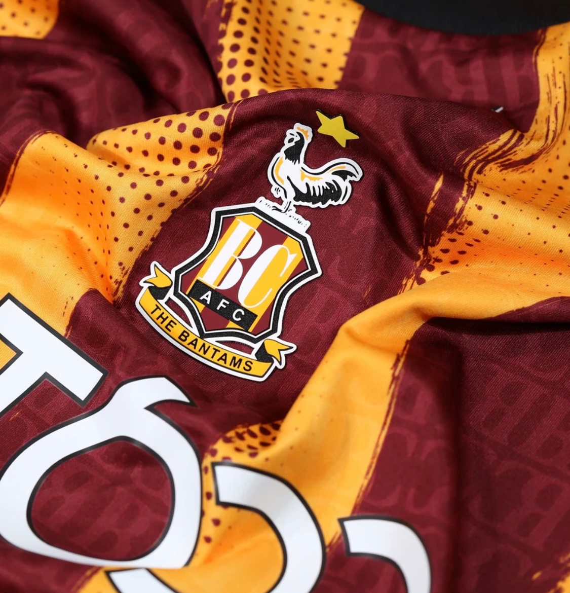Bradford City 2024-25 Home Kit