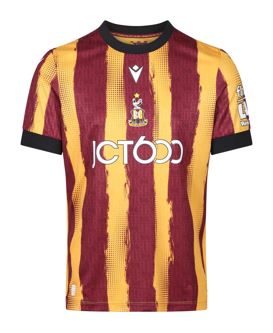 Bradford City 2024-25 Home Kit