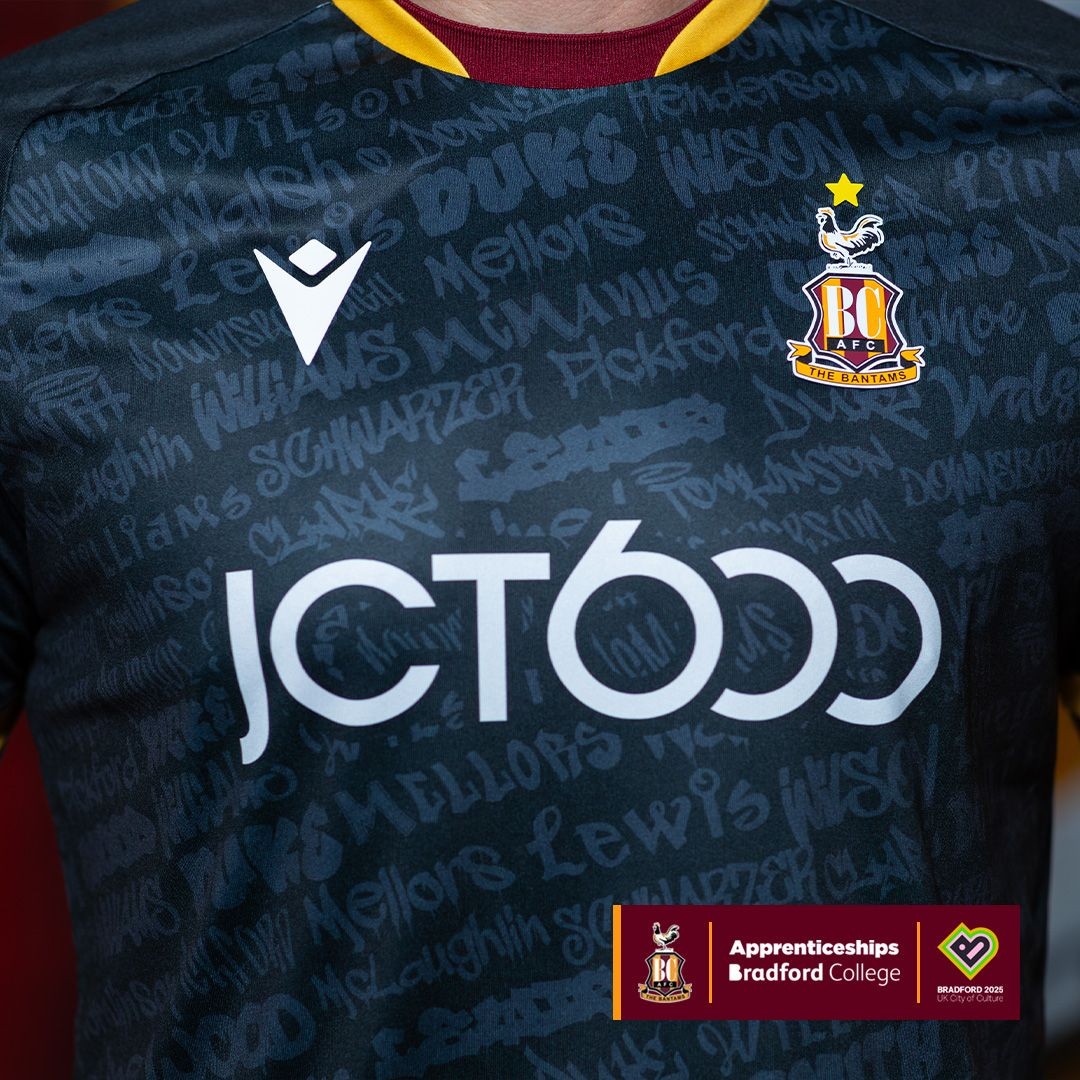 Bradford City 2024-25 GK Third Kit