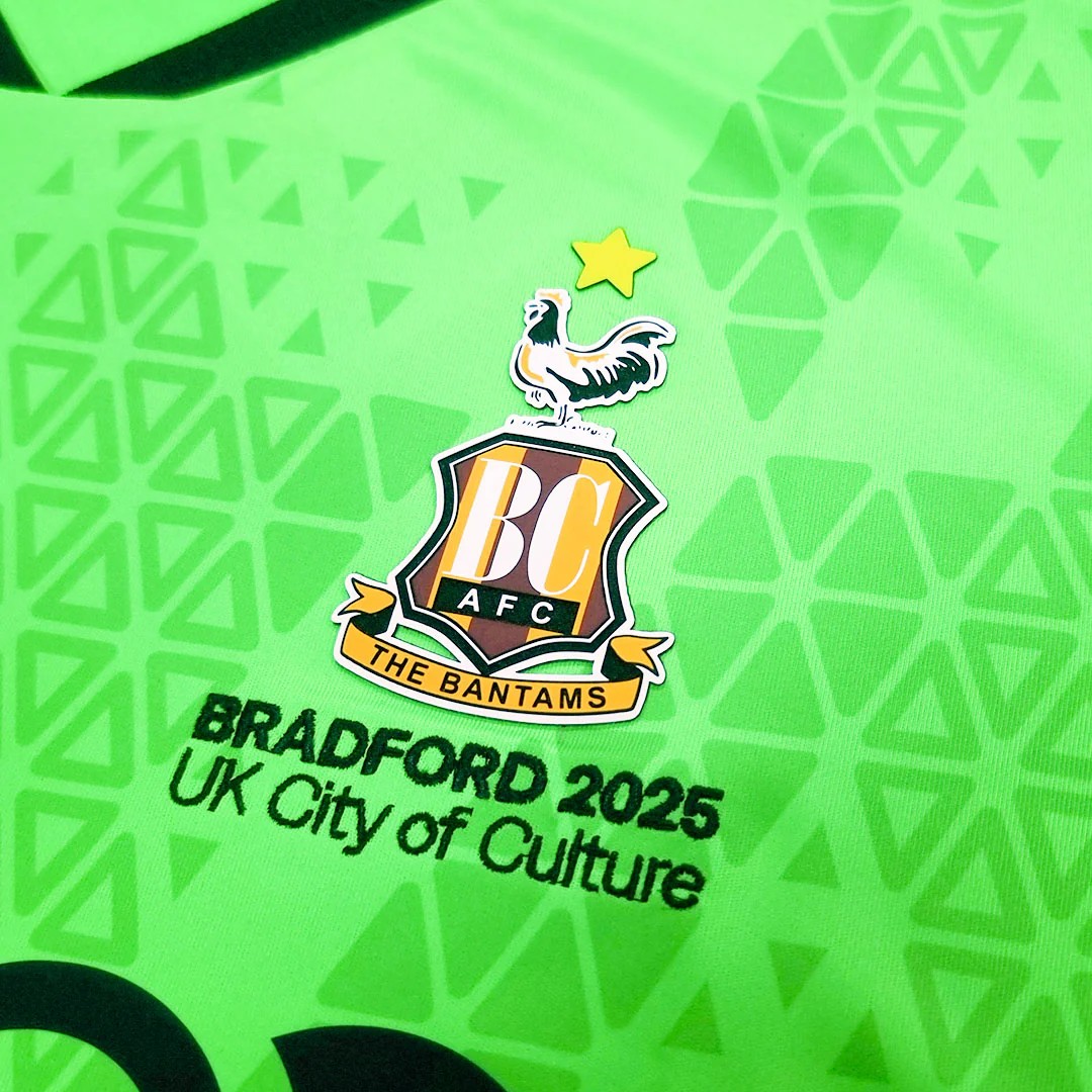 Bradford City 2025-26 GK Home Kit