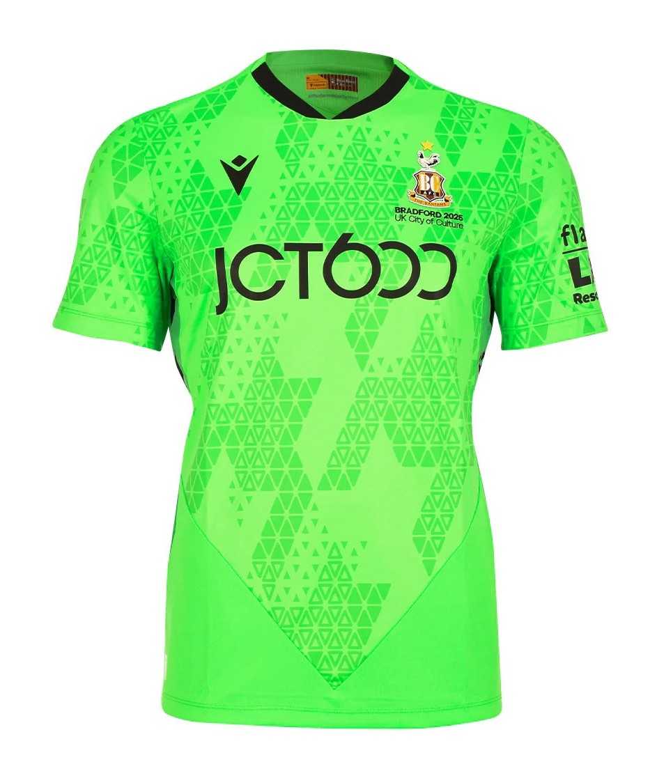 Bradford City 2025-26 GK Home Kit