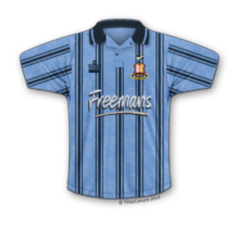 Bradford City 1993-94 Away Kit