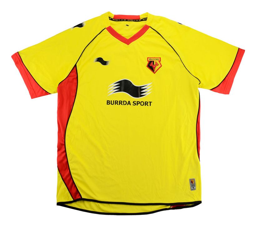 Watford FC 2011-12 Home Kit