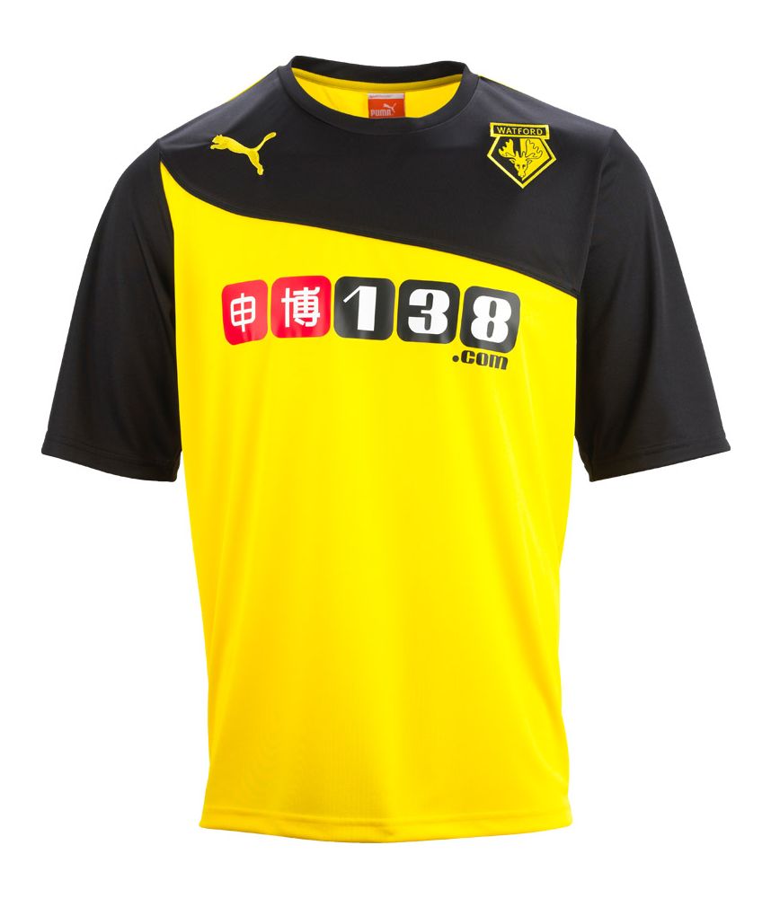 Watford FC 2013-14 Home Kit
