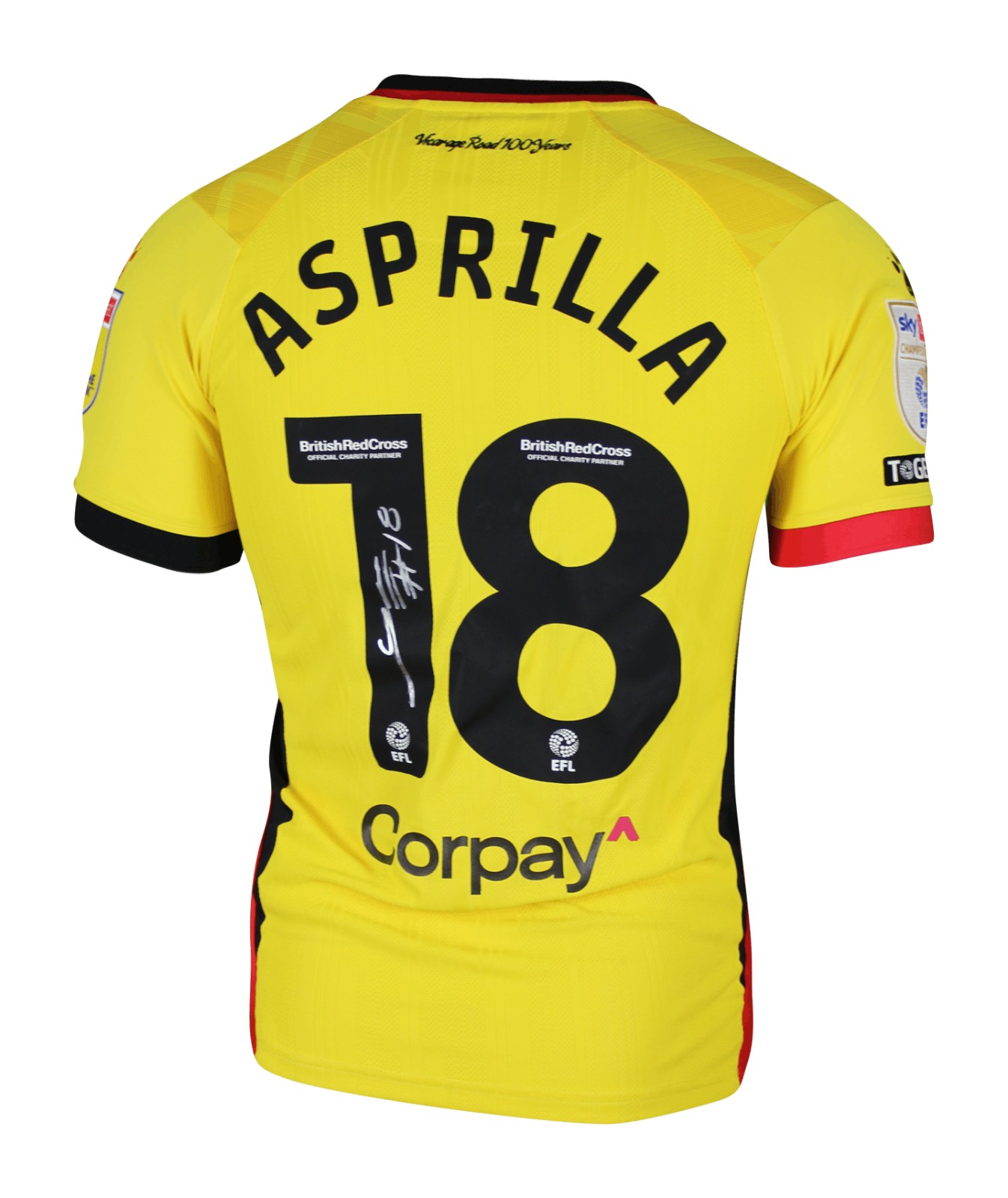 Watford FC 2022-23 Home V2 Kit