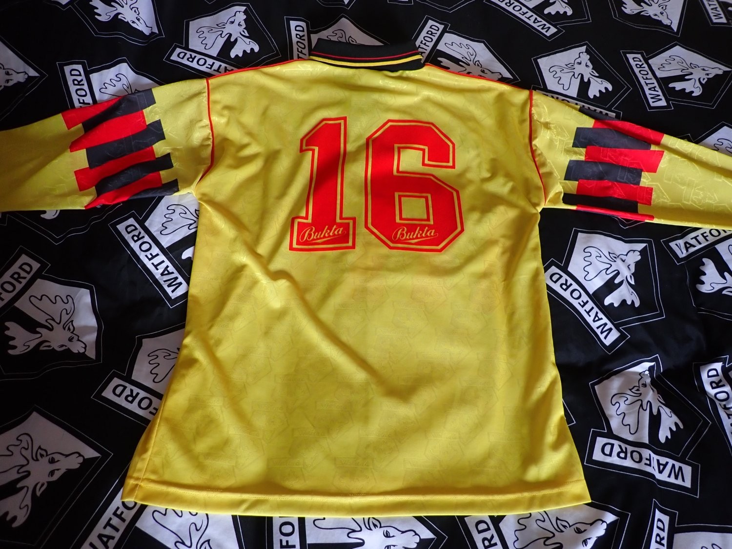 Watford FC 1992-93 Home Kit