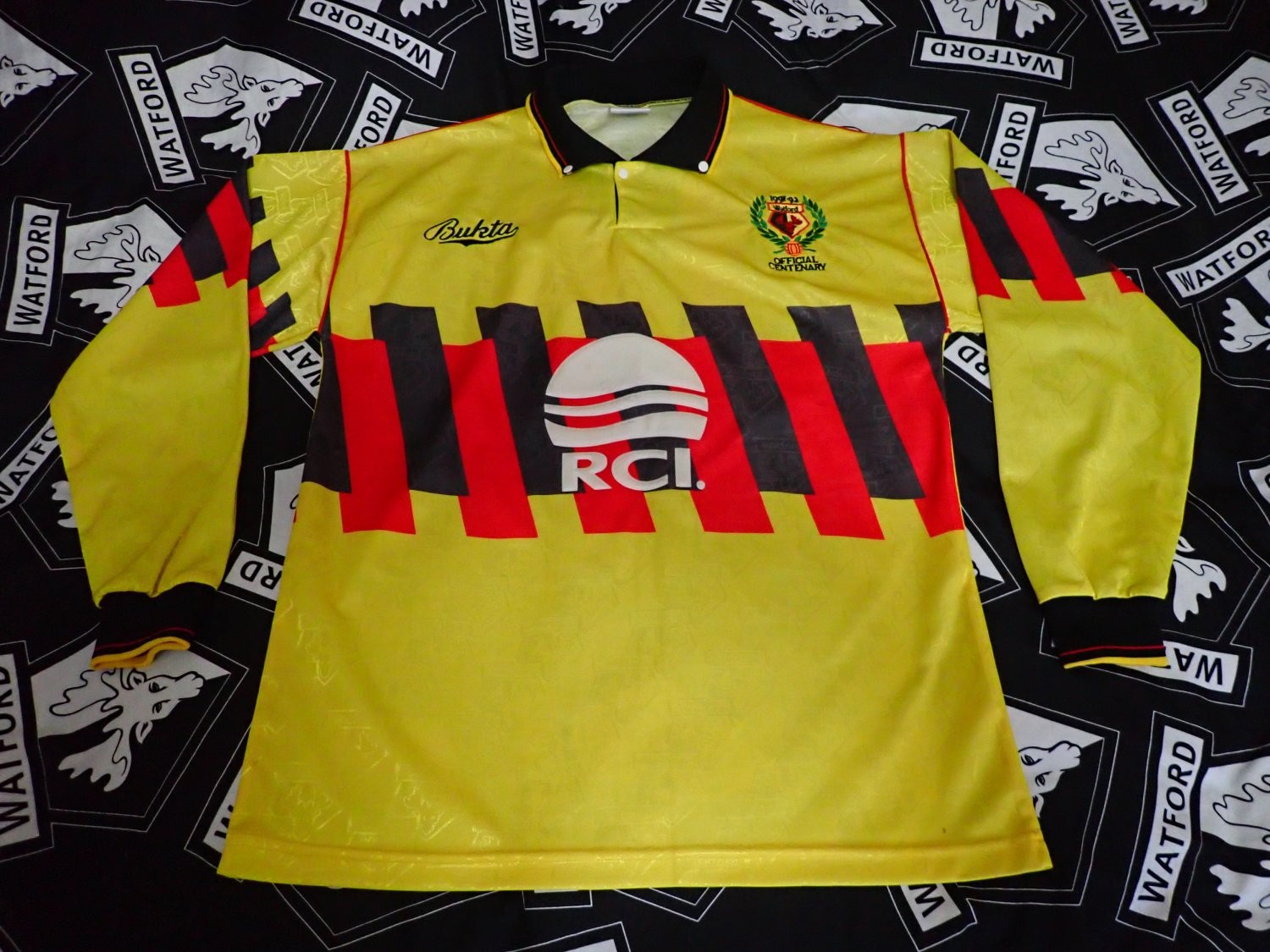 Watford FC 1992-93 Home Kit