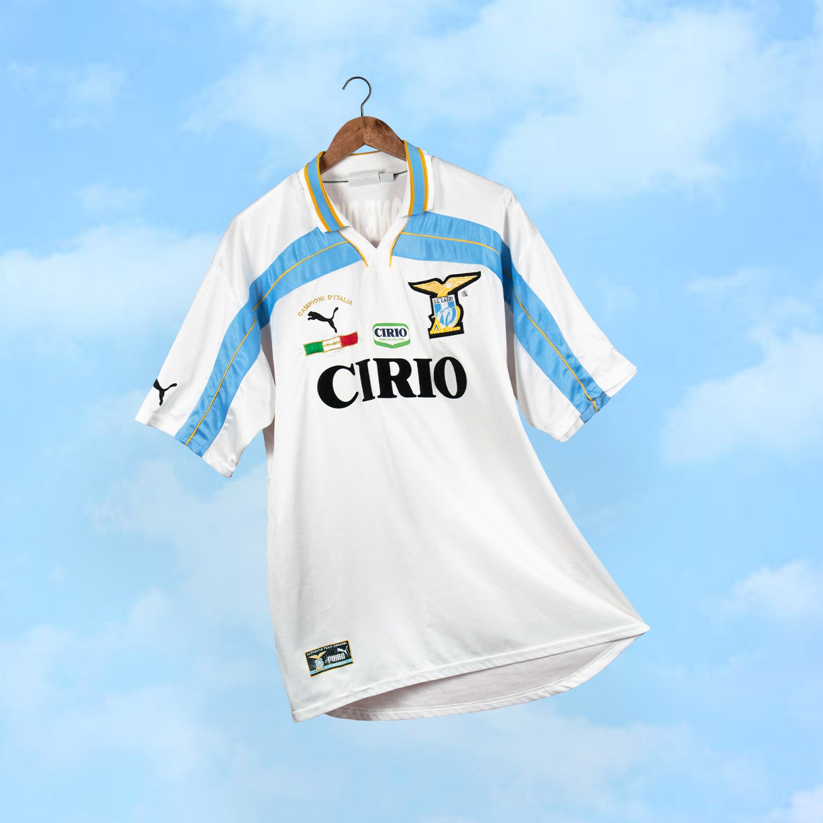 SS Lazio 1999-00 Centenary Home Kit