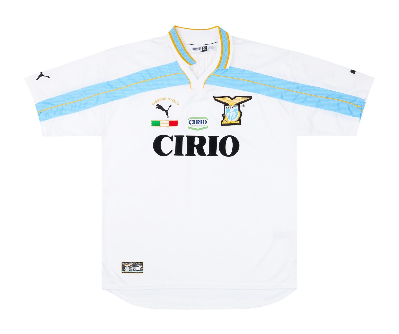 SS Lazio 1999-00 Centenary Home Kit