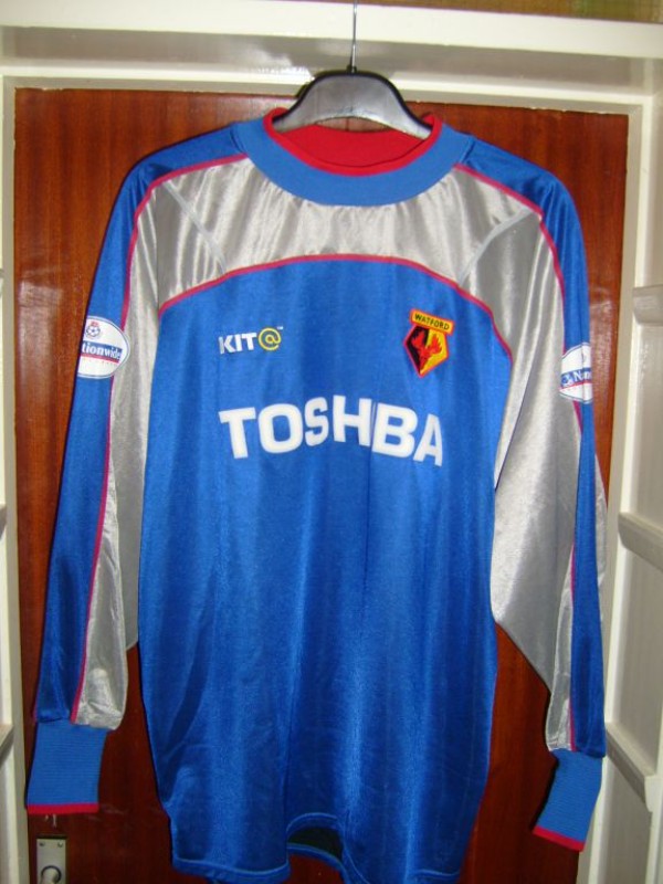 Watford FC 2001-02 GK 2 Kit