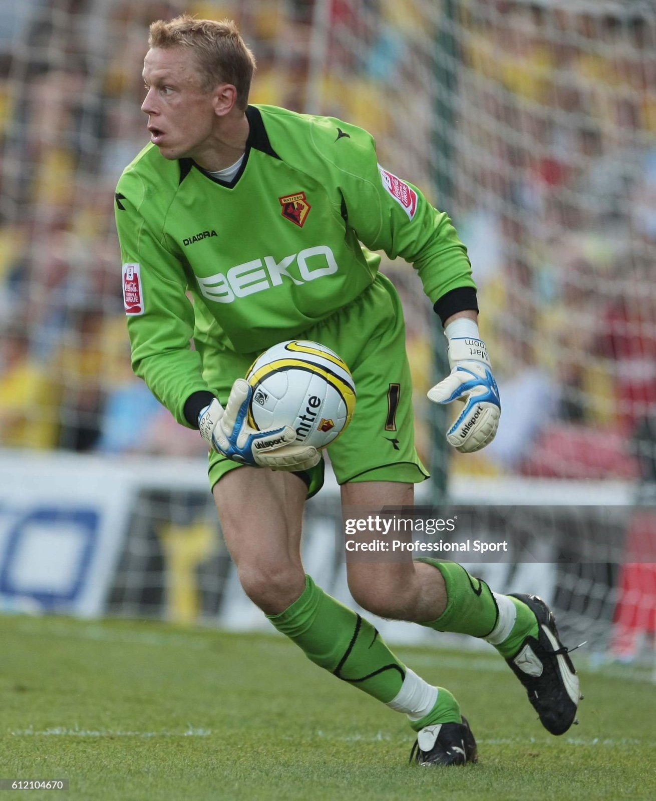 Watford FC 2008-09 GK 1 Kit