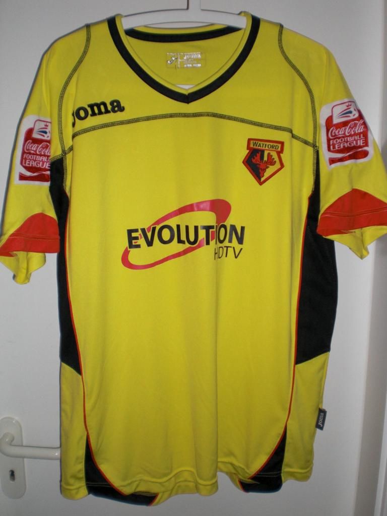 Watford FC 2009-10 Home Kit