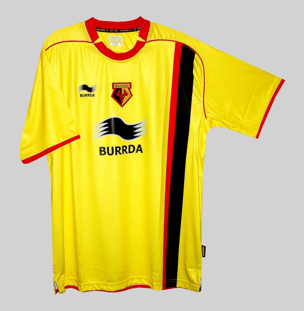 Watford FC 2010-11 Home Kit