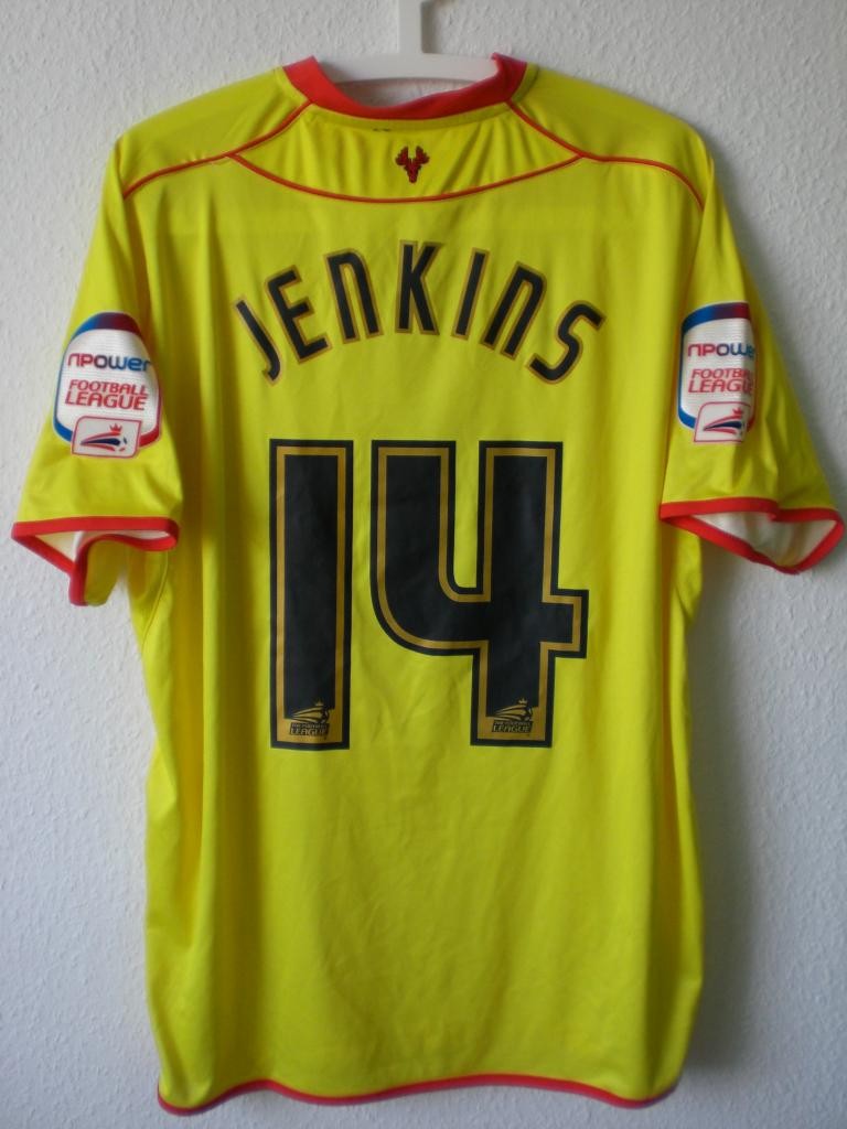 Watford FC 2010-11 Home V2 Kit
