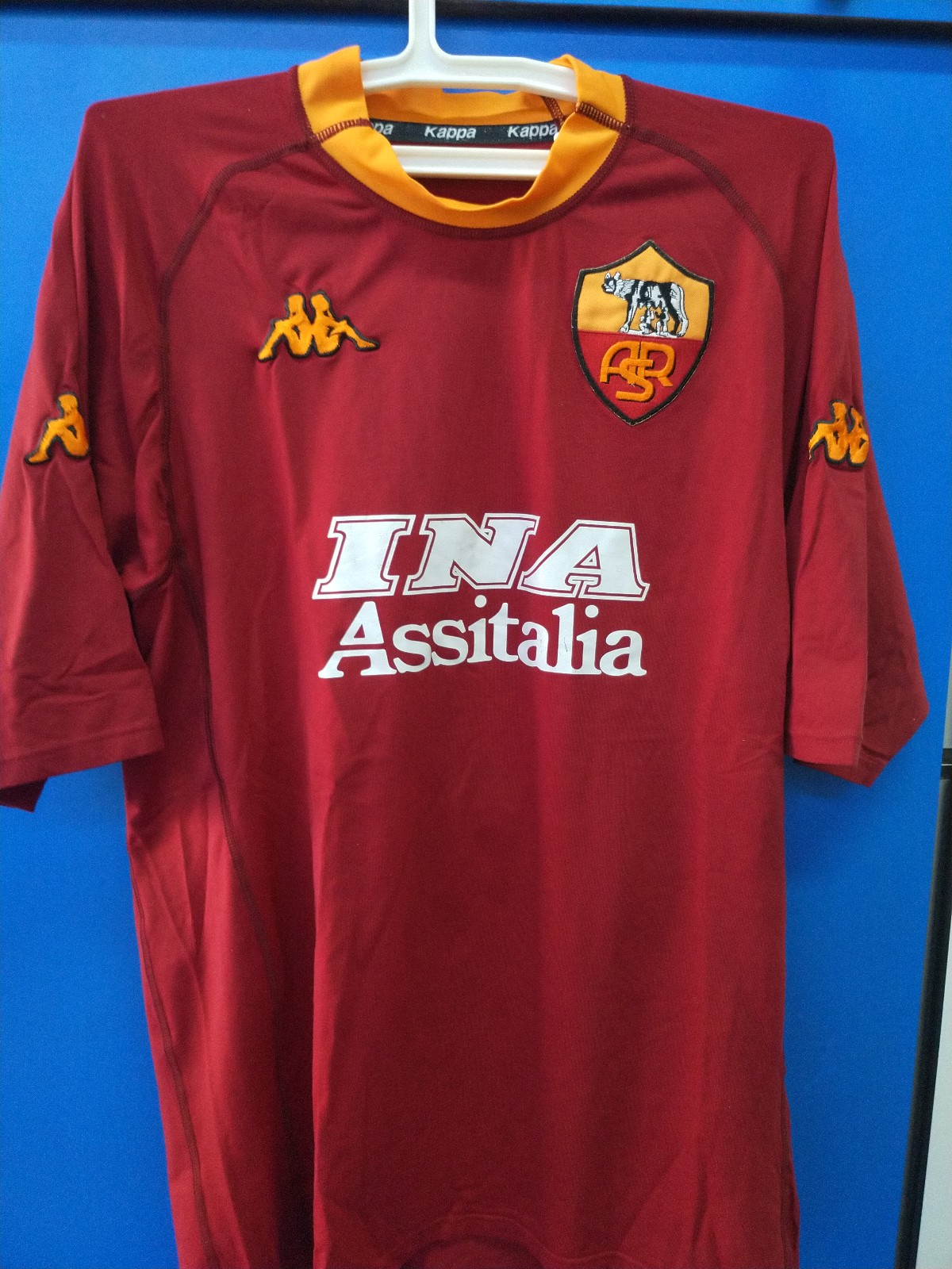 AS Roma 2000-01 Home Kit